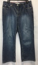 Tommy Hilfiger Classic Fit Straight Leg Blue Jeans 100% Cotton Denim SZ 8 - £8.61 GBP