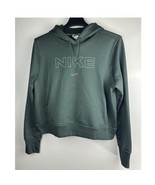 nike one thermal fit pull over sweater hoodie green size XS Training Active - $39.99
