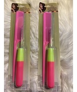 Micro Braids Quick Weave Extension Crochet Needle Hair Flat Iron Comb La... - £10.37 GBP