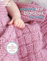 Leisure Arts LA-01261 Precious Knit Blankies for Baby Book - $36.15