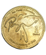 Guatemala Quetzal, 2001 Unc~Paz Firme Y Duradera~Free Shipping #A93 - £3.91 GBP