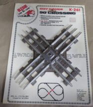 K-LINE K-261 027 GAUGE 90 DEGREE CROSSING New NOS Track - $138.70 MXN