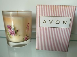 Vintage 1999 Avon Pink Ribbon Candle Scented with PERCEIVE - $9.03