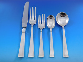 Sunset by Allan Adler Sterling Silver Flatware Set 8 Service 40 pieces Dinner - £5,328.23 GBP