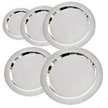 Stainless Steel Heavy Lids-Plate for Tope-Kadhai Set - 5 - $26.70