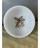 Fire King Ring-Necked Pheasant 5&quot; Soup Cereal Bowl Vintage - $430.07 MXN