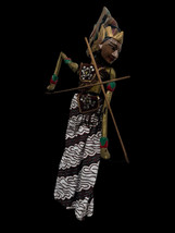 Vintage Indonesian Wood Nakula Wayang Golek Marionette Rod Puppet Doll 2... - £34.81 GBP