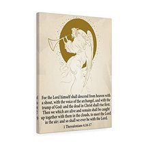Express Your Love Gifts Scripture Canvas Voice of The Archangel 1 Thessalonians  - £110.38 GBP