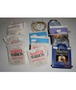 Martin Marquis Guitar String Lot Of 80 Used Assortment D&#39;Addario Jewelry... - $41.14 CAD