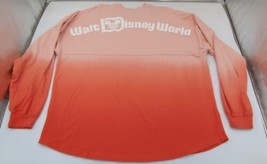 2022 Disney Parks Spirit Jersey Coral Peach Ombre Shirt Women&#39;s Size XXL 2XL - £47.47 GBP