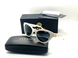 New authentic VERSACE MOD 4435 314/87 WHITE Sunglasses 52-20-145MM ITALY - $116.28