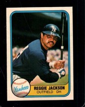 1981 Fleer #79 Reggie Jackson Exmt Yankees Hof *X104283 - £3.51 GBP