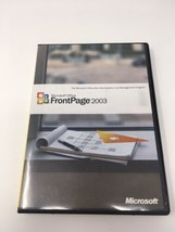 Microsoft Office FrontPage 2003 for Windows Full Version w/ Product Key Retail - $44.99