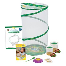 Insect Lore Butterfly Pavilion: Pavilion Habitat and Two Live Cups of Caterpilla - £67.94 GBP