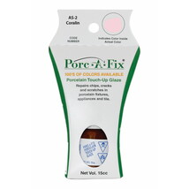 Porc-A-Fix Porcelain Touch Up Repair Glaze - American Standard - Coralli... - $27.99