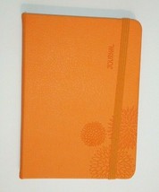 Journal | Notebook 4.14&quot; x 5.83&quot; Premium Textured Hardcover - Lined - Or... - £3.85 GBP
