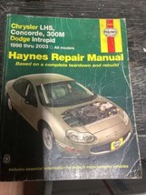Chrysler LHS, Concorde, 300M Dodge Intrepid 98-04 Haynes Manual 25026 - £15.37 GBP