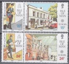 Isle of Man 419a-421a MNH Europa Mailmen Post Office ZAYIX 021622SM26M - £1.70 GBP