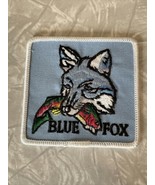 Blue Fox Fishing Lure Company Logo 3 Inch Iron Sew On Patch. Fish. Outdo... - £10.82 GBP