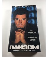 Ransom  VHS  New Sealed   Mel Gibson - $18.65