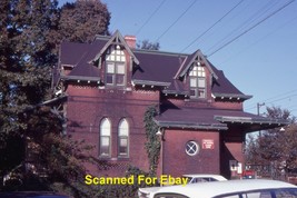 Morton Delaware Co. West Chester &amp; Philadelphia PRR Railroad Depot Slide... - £5.44 GBP