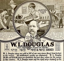 1920 W.L. Douglas Shoes Footwear Advertisement Clothing Ephemera Colorado - $19.99