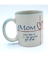 Mug Your love Is The Greatest Gift of All For Mom Red white blue - $111.49 MXN