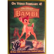 1997 Walt Disney Movie Bambi Pinback - £3.95 GBP