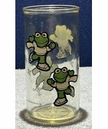 VTG 1989 Kraft Foods Winter Fun Muppet Babies Glass Kermit The Frog - $7.92