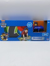 Nickelodeon PAW PATROL Felt Play Scene Megamat w/ Chase Toy Car Vehicle - £14.93 GBP