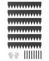 VEVOR Steel Landscape Edging, 6 Packs 40 x 8 in Rust-Resistant Landscape... - $908.41 MXN