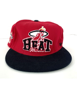 Vtg Miami Heat Hat NBA Hardwood Classics SnapBack Cap Forty Seven Brand - $11.36