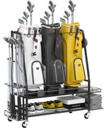 Staransun Golf Bag Storage Garage Organizer for 3 Golf Bags - Golf Bag S... - $11,631.43 MXN