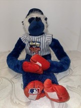 Plush Stuffed Animal Monkey Twins All Star Game 2014 Baseball Kids Toy Souvenir - £19.51 GBP