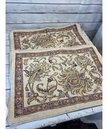 PAIR Ralph Lauren Northern Cape tapestry standard Zip pillow shams Doubl... - $89.10