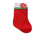 December Home Felt Red Stocking 14 Inches Tall - $6.63