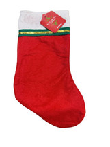 December Home Felt Red Stocking 14 Inches Tall - $6.63
