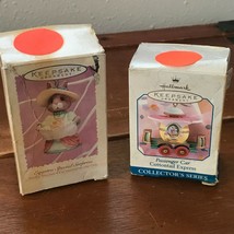 Estate Lot of 2 Hallmark Passenger Car Cottontail Express &amp; Eggstra Special Surp - $8.59