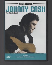 Johnny Cash / The Man in Black / DVD / Music Legends / 1ST Class Shipping - £7.59 GBP