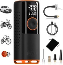 Tire Inflator Portable Air Compressor,150PSI Portable Air Pump for Car Tires - $38.69