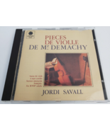Pieces de Violle De Mr. Demachy CD Jordi Savall Nov 1988 Astree - £15.73 GBP