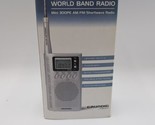 Eton Grundig Mini 300 PE Handheld Shortwave Radio International New open... - $66.76