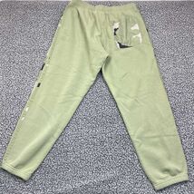 Adidas Sweatpants Men Large Green Drawstring Elastic Waist Pocket Adult L - $18.88
