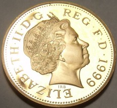 Cameo Proof Great Britain 1999 2-Pence~Only 79,401 Ever Minted~Excellent... - £7.21 GBP