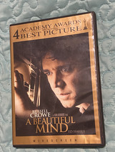 A Beautiful Mind DVD - $9.00