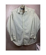 Polo Ralph Lauren Long Sleeve Button Up Yellow Striped Shirt Mens Size 1... - $27.45