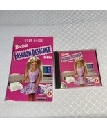 Vintage 1996 Barbie Fashion Designer CD ROM Original Case &amp; User Guide - £14.85 GBP