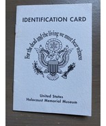 Carte d&#39;identité United States Holocaust Memorial Museum - $20.80 CAD
