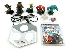 Disney Infinity Lot: PlayStation 3 PS3 Video Game, Portal Base, 5 Figures &amp; More - £16.51 GBP