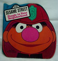 1976 Sesame Street People In Your Neighborhood Golden Shape Book Golden Press - £11.94 GBP
